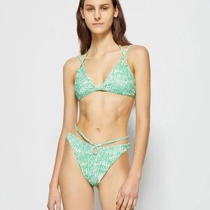 Jonathan Simkhai 2 Pc strappy Bikini Swimsuit